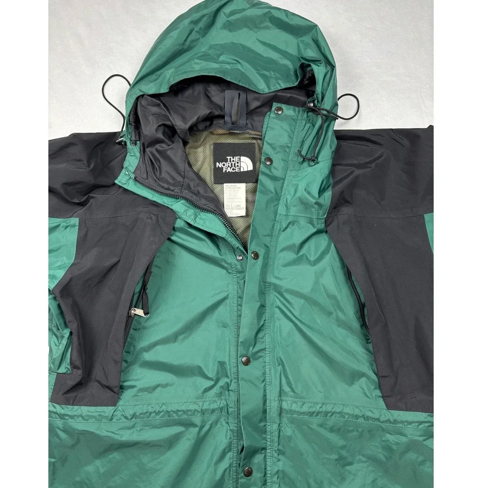 Vintage The North Face Mountain Light Jacket Mens XL‎ Green Gore-Tex 90s Shell